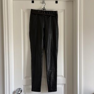 Only - Black Faux Leather Leggings